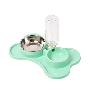 1 Sæt Unikke Stærk Konstruktion Anti-ridse Pet Feeding Bowl 3 Farver Pet Feeding Bowl, Anti-slid til Hund