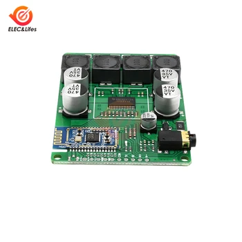 2x30W AUX Audio Bluetooth-5.0 Effektforstærker Bord modul TTL seriel port 8-26V For impedans 4/6/8 ohms højttaler