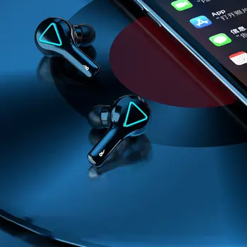 Bærbare Øretelefoner A15 TWS Bluetooth-kompatible 5.1 Hovedtelefoner 2000mAh Opladning Max Trådløse Sport Headset Med Mikrofon