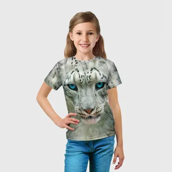 Børne-T-shirt-3D sne barer