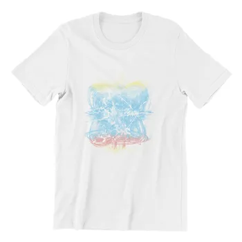 Elementært Storm kortærmet T-shirt med Vintage Søde Anime Mænd Tøj