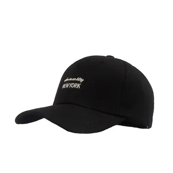Hat kvinder foråret og sommeren mænds baseball cap toppede cap casual vilde bølge sort sol hat visir
