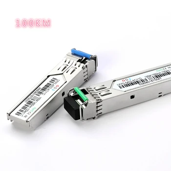 LC SFP Fiberoptiske modul 1,25 G LC 20/40/60/80/100KM 1310/1490/1550nm Enkelt Fiber SFP Optiske Transceiver Modul FOR ONU OLT