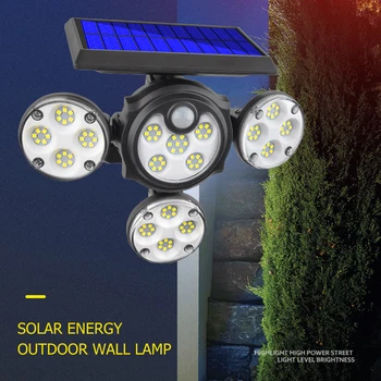 LED Solar Light Vandtæt Udendørs Have med Græsplæne Indsatser Spotlight Lamper Yard Art for Indre Gårdhave Dekoration