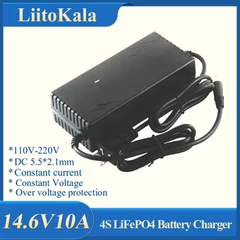 Output 14.6 V 10A For 12V 10A Lifepo4 Batteri Oplader med EU ' OS Stik Klip Afgift DC-Adapter Input 100-240V 5.5*2.1 DC