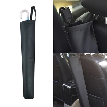 Universal Bil Paraply opbevaringspose Indehaveren Syntetisk Læder vandtæt Car Seat Back Auto Rydde Tilbehør Spare-plads