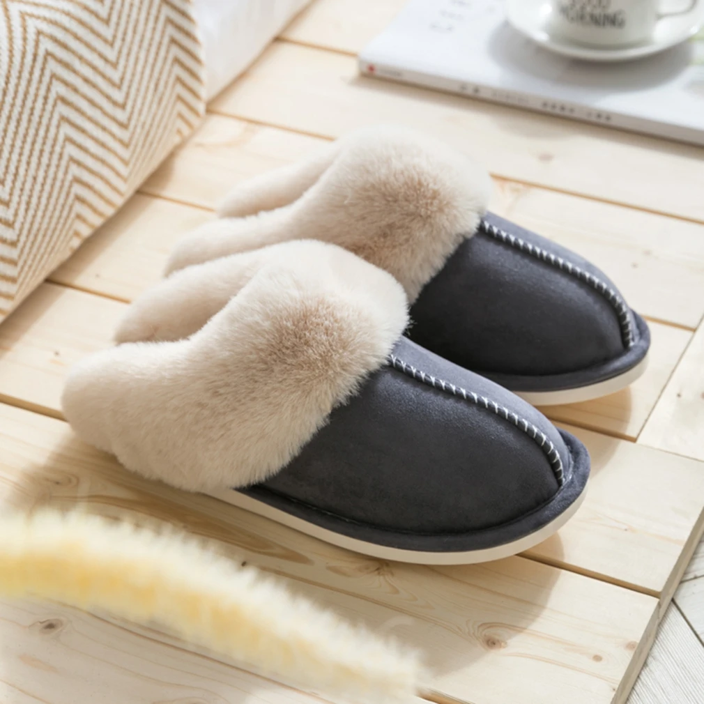 alligevel Station Tips Tilbud 2021 fashion kvinder wintere tøfler 6 stil i den indendørs  soveværelse elskende par sko mode varm sko flad flad, non-slip slipper \  Kvinders Sko > Bidsted.dk