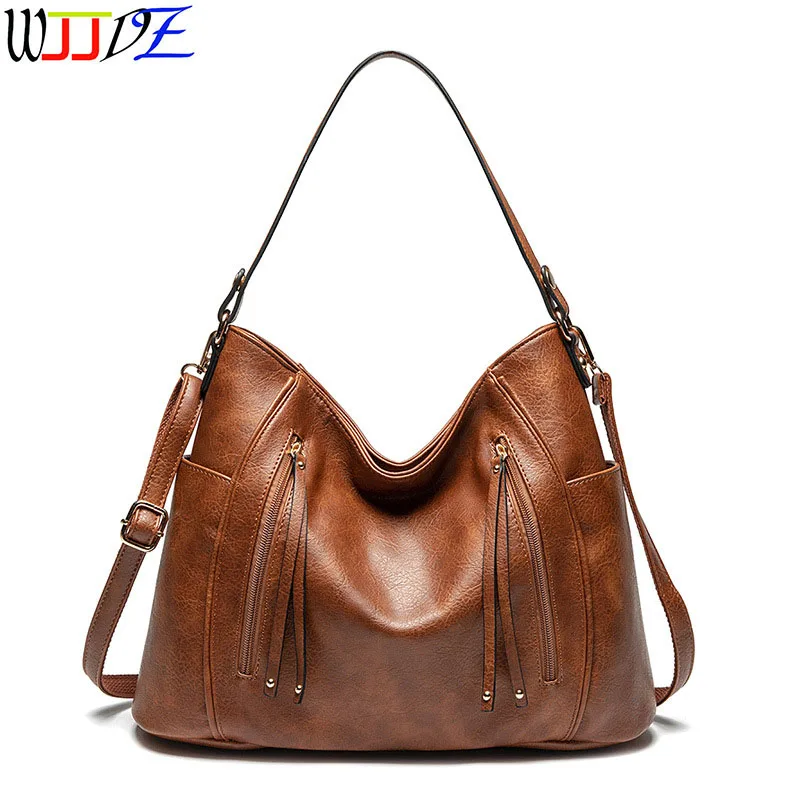 Kvinder læder designer håndtasker i høj kvalitet skulder tasker dametasker fashion brand pu læder kvinder tasker wjjdz \ andre > Bidsted.dk