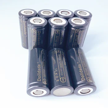 1-10STK Oprindelige 3.2 V 32700 12800mah 32700mah 12800 mAh batteri LiFePO4 55A Høj Effekt Maksimal Kontinuerlig Udledning Batteri