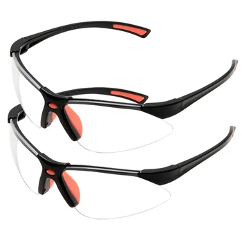 1/2Pcs Klart Fabrik Lab Arbejder Sikkerhed Øje Beskyttende Briller Anti-virkning Vind støvtætte Beskyttelsesbriller, Anti Blå Lys Briller