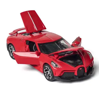 1:32 Bugatti Voiture Miniature Legering Bil Model Pullback Metal Bil, Legetøj Til Børn, Drenge Diecasts & Legetøjsbiler Børn Drenge Gaver
