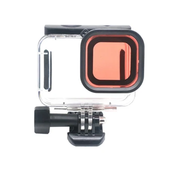 1/3PC Kamera Filtre Vandtæt etui under vandet Hærdet Glas Dykning Boliger Dække Filter til GoPro Hero 9 Kamera Tilbehør