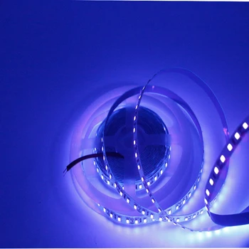 1-5m smd 2835 Ultraviolet 120LEDS/M non-vandtæt UV-fluorescerende lamptape lampe til Dj Fluorescens party UV-hvid pcb led strip