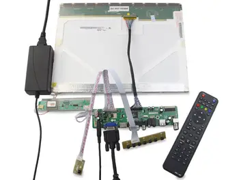 1 CCFL-lamper USB-LCD-LED VGA AV-AUDIO-TV Controller Board DIY kit For 17,0
