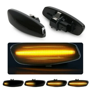 1 Par Dynamisk LED Side Indikator Repeater Blinker Lyset Passer til Peugeot 207 308 3008 5008 RCZ Citroen 6325G5 6325G6