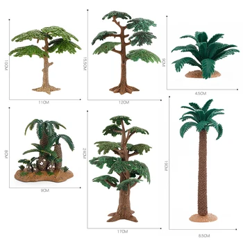 1 Pc Miniature Fyrretræer Mini Have, Planter, Dukkehus Indretning Tilbehør Havearbejde Ornament Tilbehør Til Haven