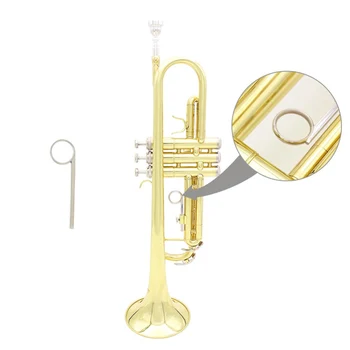 1 Piece Alloy Trumpets Valve Slide Finger Instrument Accessory