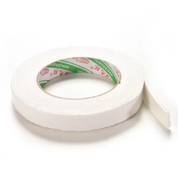 1 Rulle 1.8*300cm Hvidt Skum Klæbende Tape Praktiske Dobbeltsidet Super Stærk Rulle Selvklæbende Kontor skoleartikler