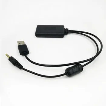 1 Stk AUX Receiver Adapter Black Bluetooth-5.0 Stereo Værktøj USB - + 3,5 mm