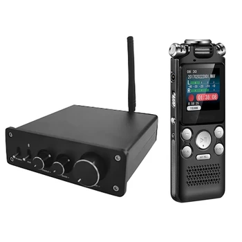 1 Stk Digital Audio Optager Pen, Lyd, Diktafon(16GB) & 1 Stk TPA3255 Forstærker Stereo Digital Forstærker