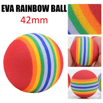 1 STK Kat Rainbow Ball Toy Bid-Resistent Smide Hente Bolden Udendørs Pet Uddannelse Toy Øvelser Tilbehør til Hund, Hvalp, Killing