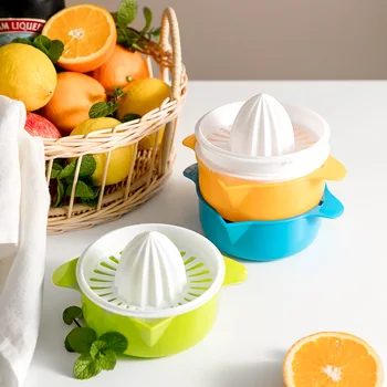 1 stykke bærbare mini saftpresser presse citron saft af frugt juicer hjem køkken tilbehør til baby ' s ekstra mad at trykke på