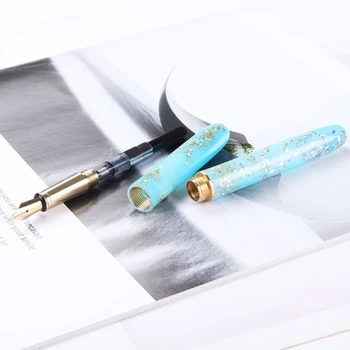 1 Sæt Fountain Pen Epoxy Harpiks Skimmel Cylinder Pen Form Silicone Mould DIY Håndværk Stearinlys Støbning Af