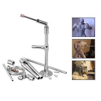 1 Sæt Metal Rør og Base Holder/Support/Stå for DIY Keramik Ler Kunsthåndværk Statue Kunstner Tool Kits