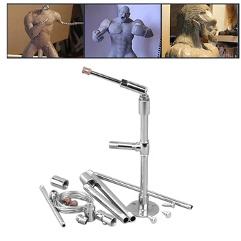 1 Sæt Metal Rør og Base Holder/Support/Stå for DIY Keramik Ler Kunsthåndværk Statue Kunstner Tool Kits