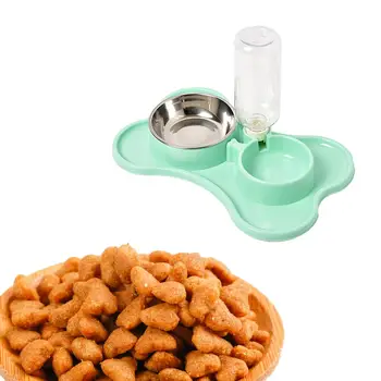 1 Sæt Unikke Stærk Konstruktion Anti-ridse Pet Feeding Bowl 3 Farver Pet Feeding Bowl, Anti-slid til Hund