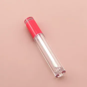 10/30/50/100pcs 5ml Lip Gloss Rør Klare Tomme Lip Glaze Flaske Pink,Rød Cap DIY-Genopfyldelige Kosmetik Pakning af Container