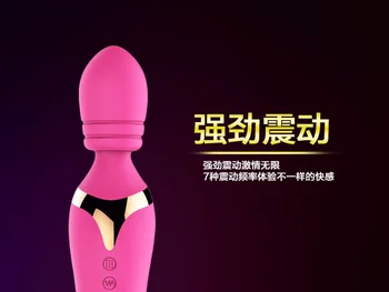 10 Speed Varme Vibrator Rotation Frådede Dildo AV Magic Wand Massager G Spot Vibratorer Klitoris Stimulator Sex Legetøj til Kvinder