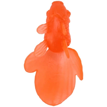 10 Stk/Meget Blød Gummi Guld Fisk, Baby Badekar Legetøj Små Plastik Simulering Små Guldfisk Vand Toy Sjove Børn Badestrand Legetøj