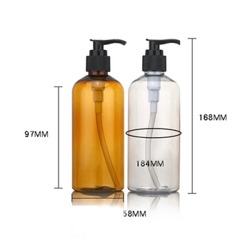 100/200/300 ml Lotion og Shower Gel Tomme Pumpe Refill Flaske Sæbe Holder Dispenser