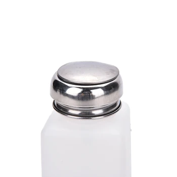 100 ml/200/250 ml Tomme Pumpe Væske Alkohol Tryk på Nail Polish Remover Renere Flaske Dispenser Gøre Op genpåfyldes