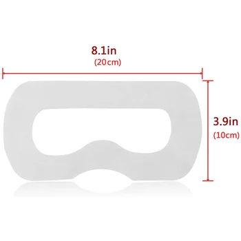 100 Stk Egnet til HTC VIVE Isolation Klud Uden Øre Reb Beskyttelse Disponibel VR Briller Sanitære Øje Maske