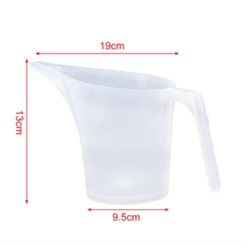 1000ML Tip Munden Plast litermål Cup er Uddannet Køkken, Bageri Værktøj