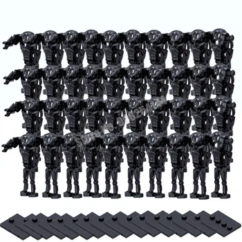 100pcs/masse Star Plan Super Battle Droid Trooper Tal Krige byggesten Model Bygning Kits Mursten Diy-Legetøj Til Børn