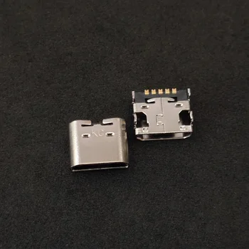 100pcs Micro mini USB Oplader Opladning Port Til LG Intuition V400 V500 V507 V510 VS950 V700 V410 jack stik-Stik Dock stik