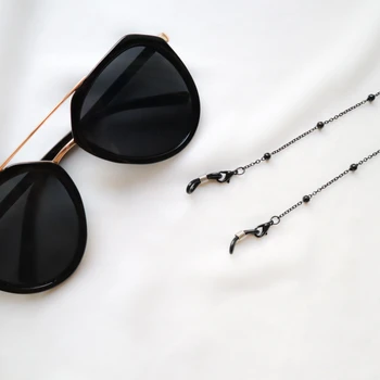 100PCS Plastik Silikone Briller Kæde Forbindelse Briller Kæde Blokeringsfri Gummi-Ring Strop Udvidelse Foråret DIY Briller Reb