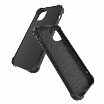 100Sets Groove Heat Transfer Sublimation Case Til iphone 12 11 Pro Max antal Xr Xs 7 8 SE2 med Klæb Mærkaten Og Klart Glas Bord