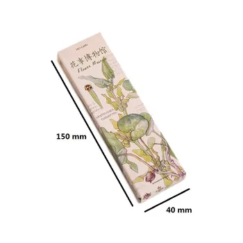 10boxes Kinesisk stil Papir bogmærker indsamling til bogen markører DIY Dekoration papirvarer