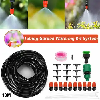 10M Automatisk Selv Vanding Kits Blomster DIY drypvanding System Justerbar Slange Dripper Vanding af Haven Drys Hose Kit
