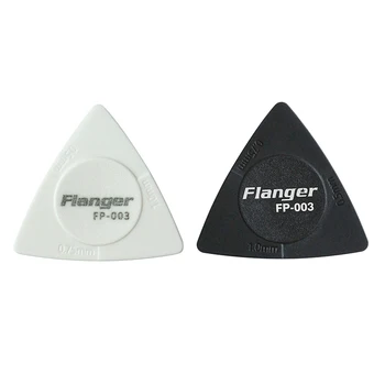 10stk Flanger Trekant-Guitar picks 0.75 1.0 0.5 mm Tykkelse i PC + ABS Materiale Antislip Stil Picks