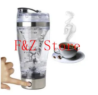 10STK/MASSE Elektriske Protein Shaker Blender Blande Kaffe Kop Continental Cup Doven Selv Automatisk Omrøring Krus Vand Flaske
