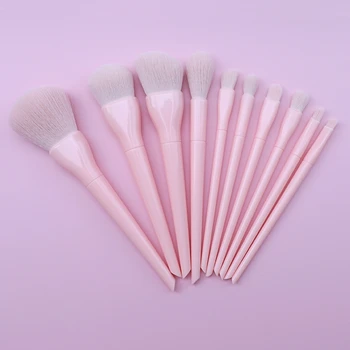 10stk Multifunctionall Makeup Pensler Sæt Concealer Lip Brush Kit Foundation, Øjenskygge Kosmetiske, Skønhed, Make Up-Værktøjer