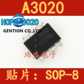 10STK oprindelige HCPL-3020 A3020 lys kobling SOP-8 patch HCPL-3020-v A3020V lager i nye og originale