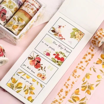 10stk/Set Dekorative Kawaii Washi Tape Sæt Japansk Papir Klistermærker Japansk Papirvarer Scrapbooking Levering