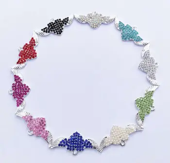 10stk vinger hjerte charms til kvinder DIY smykker tilbehør H20
