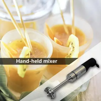 1100W 2 Hastigheder, Stainless Steel El-Mad-Blender Køkken Hånd Mixer Egg Beater Baby Mad Mixer EU Stik